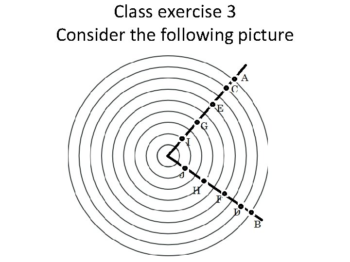 Class exercise 3 Consider the following picture 