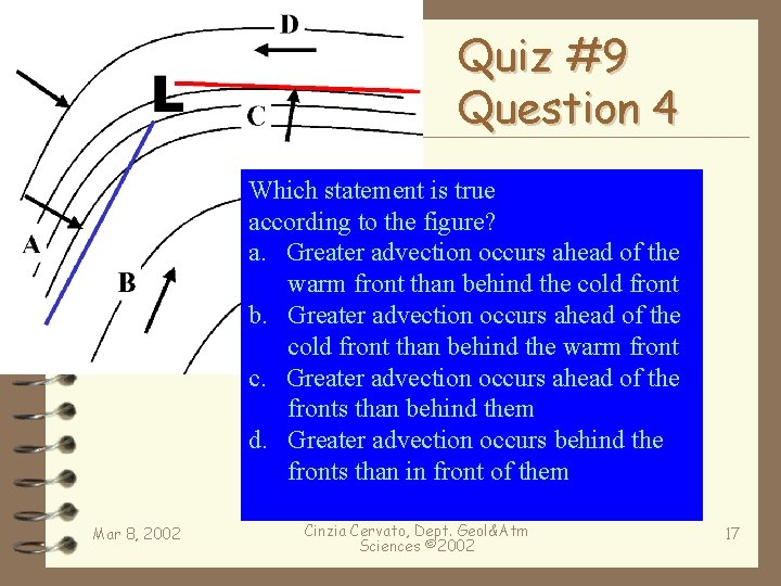Quiz #9 Question 4 Which statement is true according to the figure? a. Greater