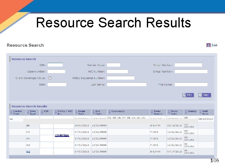 Resource Search Results 123456789 A 106 