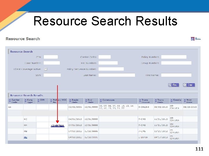 Resource Search Results 123456789 A 111 