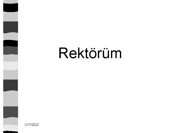 Rektörüm 1/17/2022 