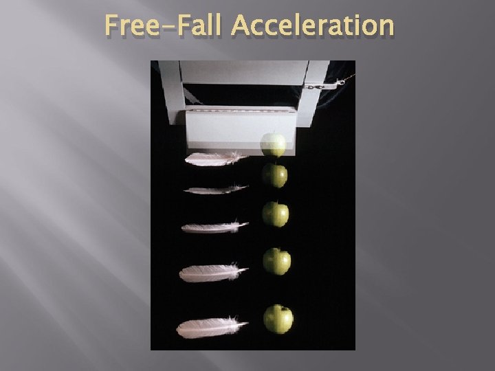 Free-Fall Acceleration 