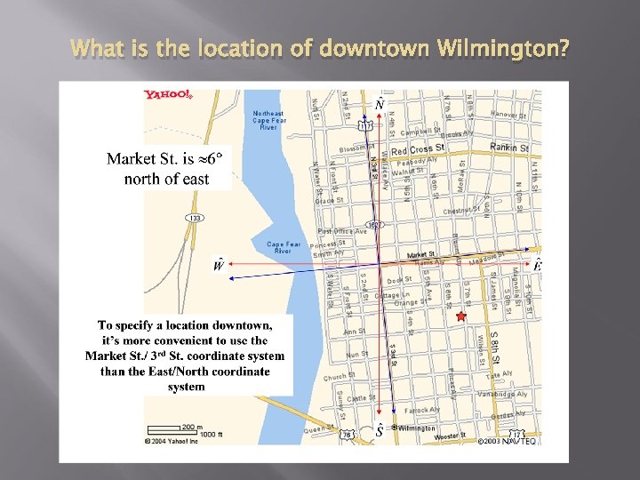 What is the location of downtown Wilmington? 