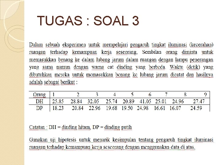 TUGAS : SOAL 3 