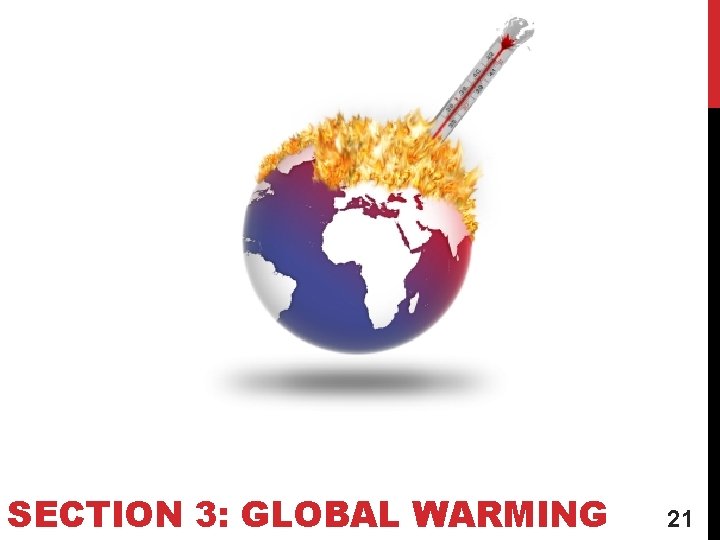 SECTION 3: GLOBAL WARMING 21 