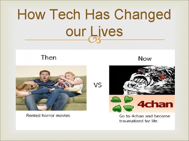 How Tech Has Changed our Lives 
