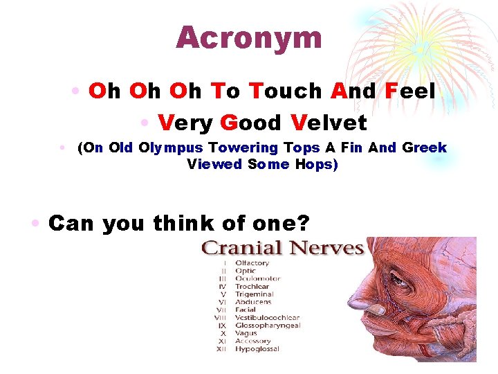 Acronym • Oh Oh Oh To Touch And Feel • Very Good Velvet •