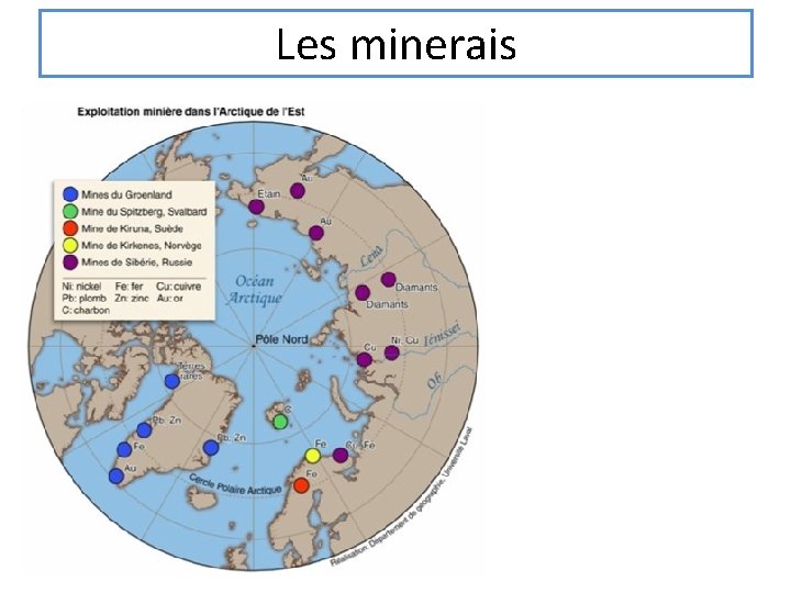 Les minerais 