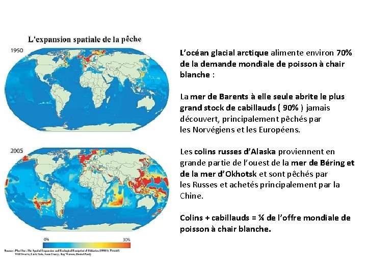 L’océan glacial arctique alimente environ 70% de la demande mondiale de poisson à chair