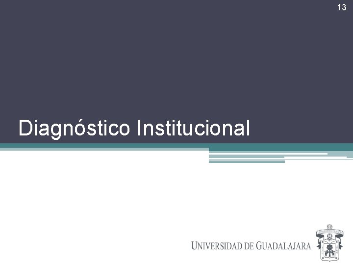 13 Diagnóstico Institucional 