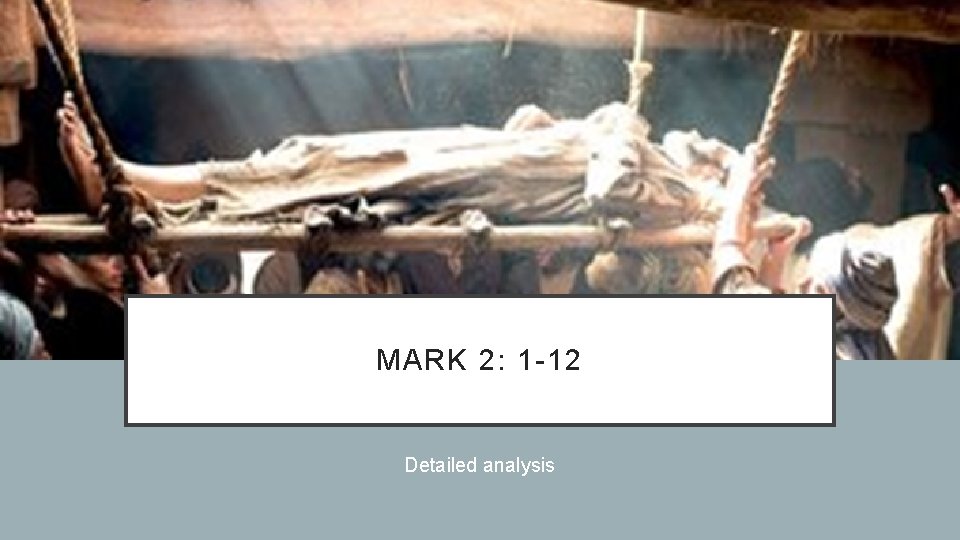 MARK 2: 1 -12 Detailed analysis 