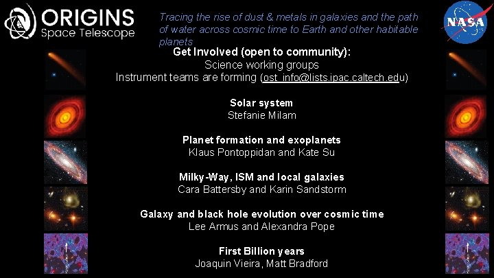 Tracing the rise of dust & metals in galaxies and the path of water