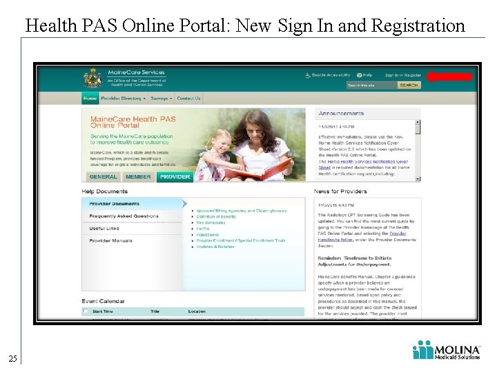 Health PAS Online Portal: New Sign In and Registration 25 Health PAS Online Portal: New Sign In and Registration 25