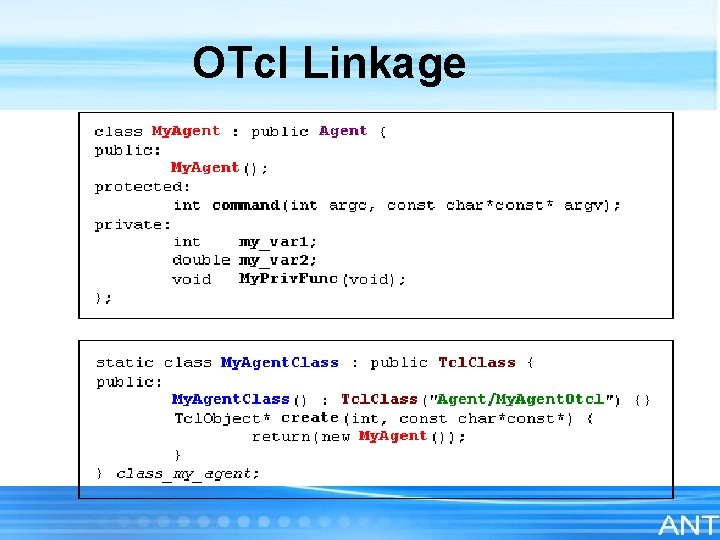 OTcl Linkage 