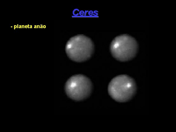 Ceres - planeta anão 