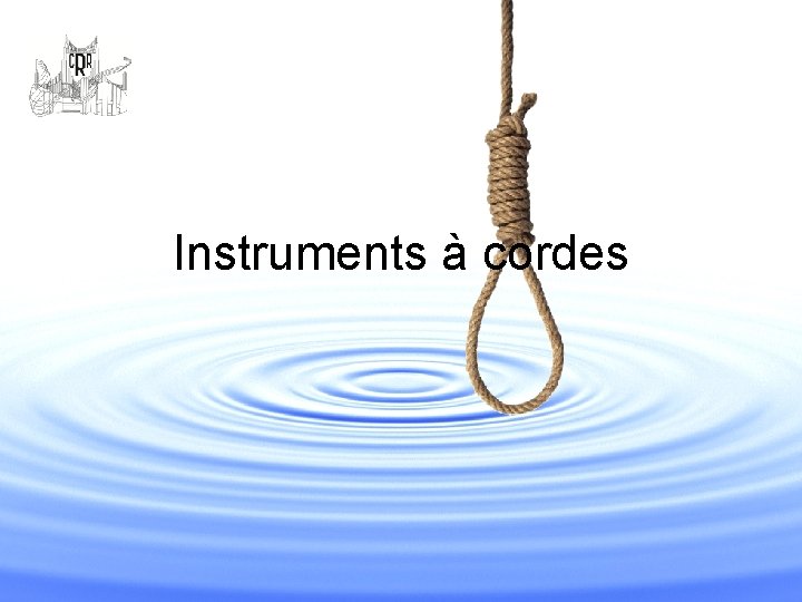 Instruments à cordes 