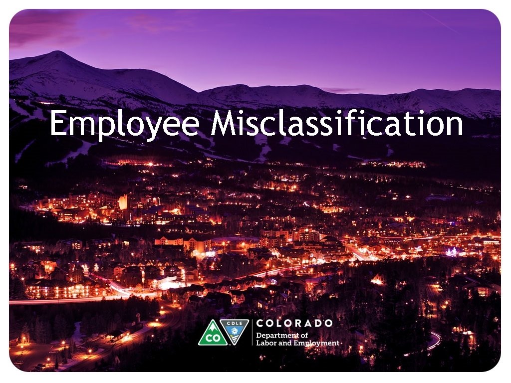 Employee Misclassification 