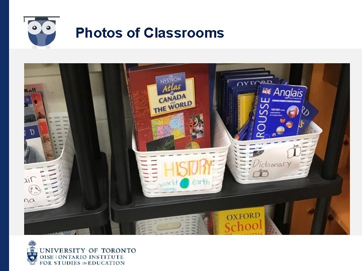 Photos of Classrooms 