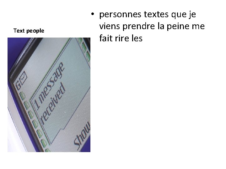 Text people • personnes textes que je viens prendre la peine me fait rire