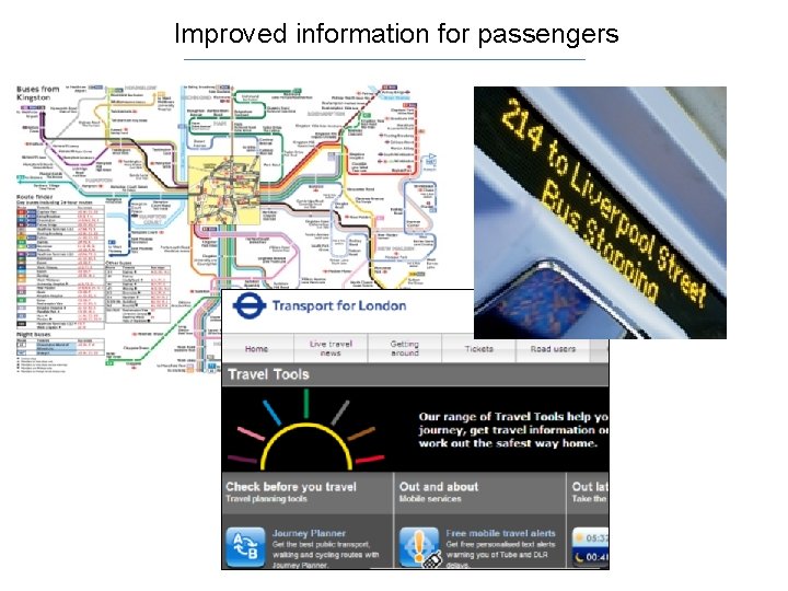 Improved information for passengers 