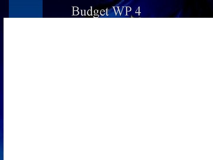 Budget WP 4 