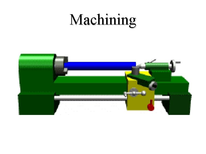 Machining 