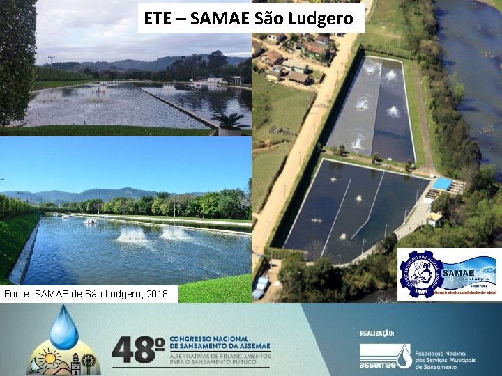 ETE – SAMAE São Ludgero Fonte: SAMAE de São Ludgero, 2018. 