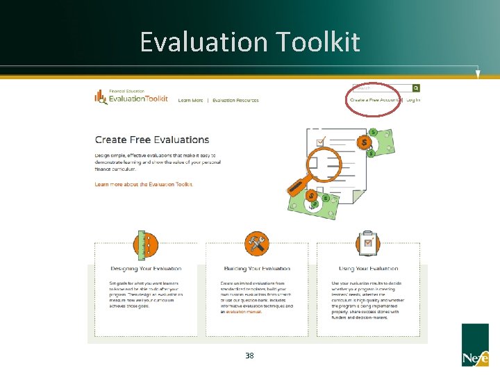 Evaluation Toolkit 38 