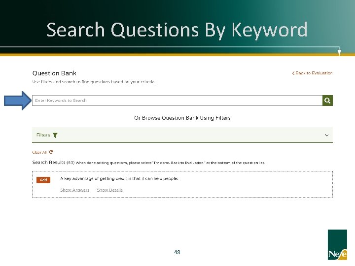 Search Questions By Keyword 48 