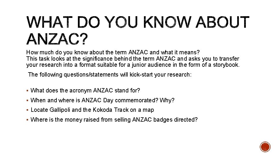 How much do you know about the term ANZAC and what it means? This