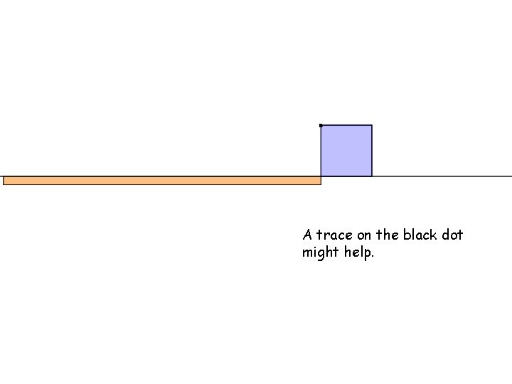 . A trace on the black dot might help. 