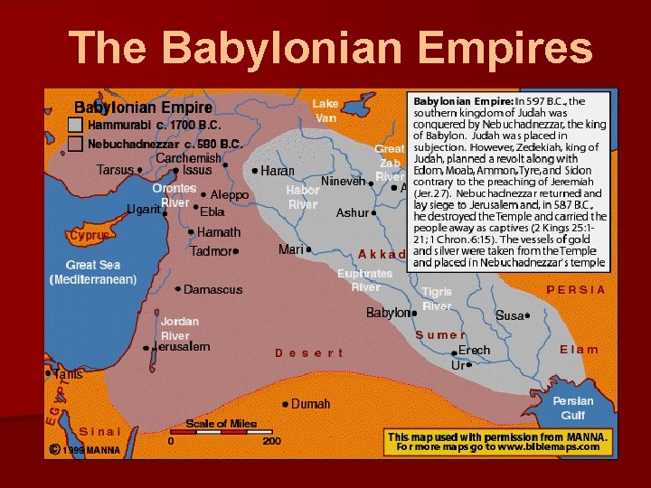 The Babylonian Empires 