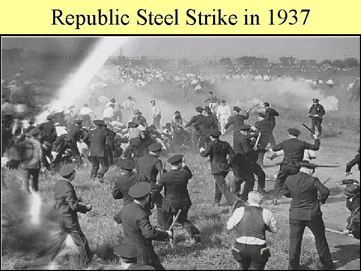 Republic Steel Strike in 1937 