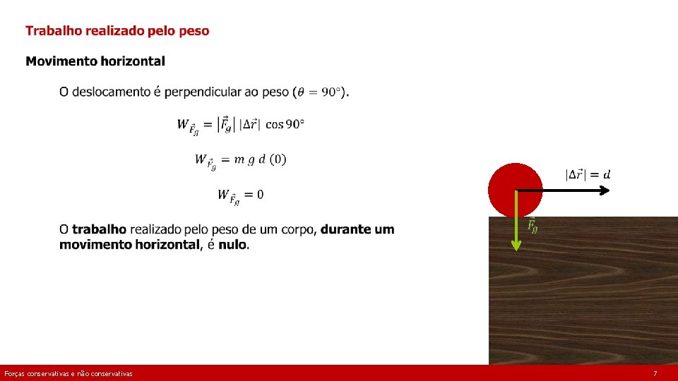 Forças conservativas e não conservativas 7 