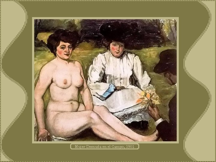 Mujer Desnuda en el Campo, 1901 