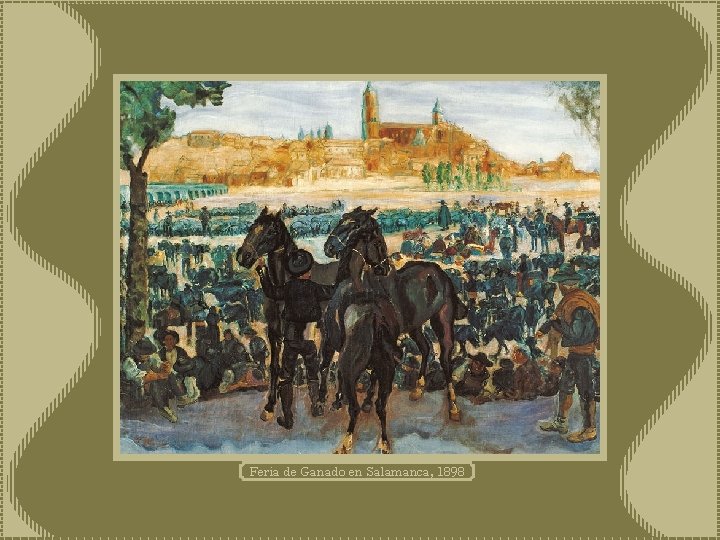 Feria de Ganado en Salamanca, 1898 