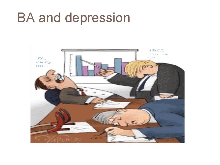 BA and depression 