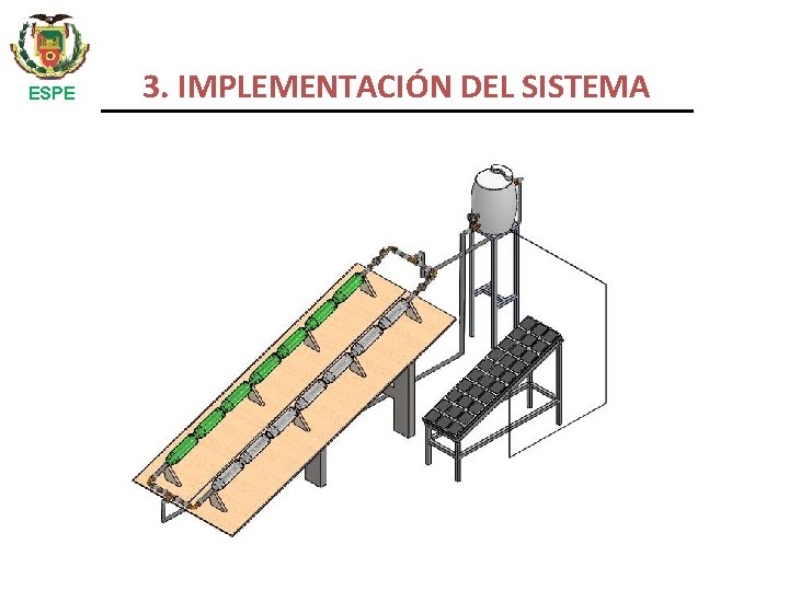 ESPE 3. IMPLEMENTACIÓN DEL SISTEMA 