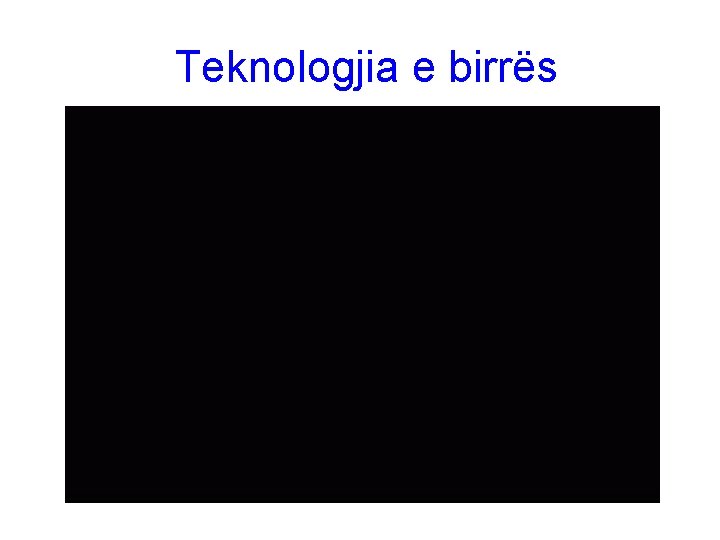 Teknologjia e birrës 