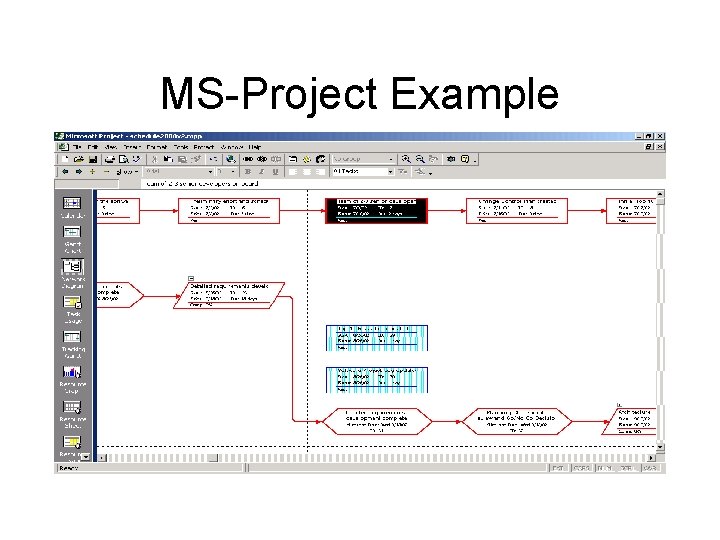 MS-Project Example 
