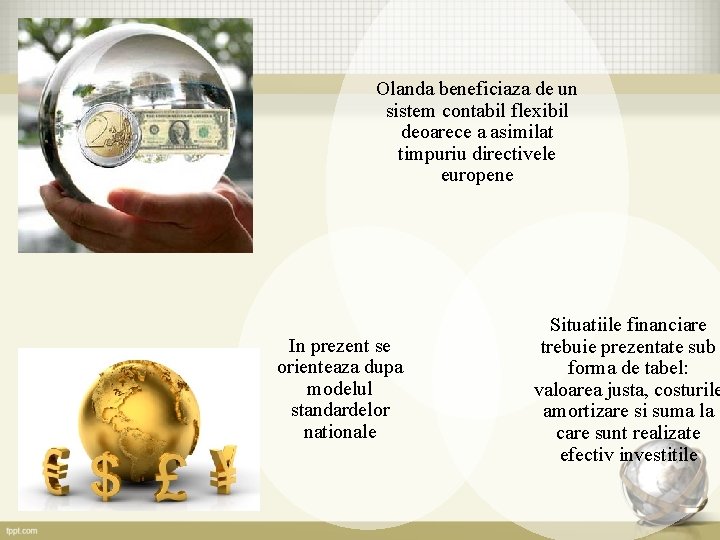 Olanda beneficiaza de un sistem contabil flexibil deoarece a asimilat timpuriu directivele europene In