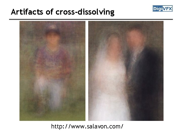 Artifacts of cross-dissolving http: //www. salavon. com/ 