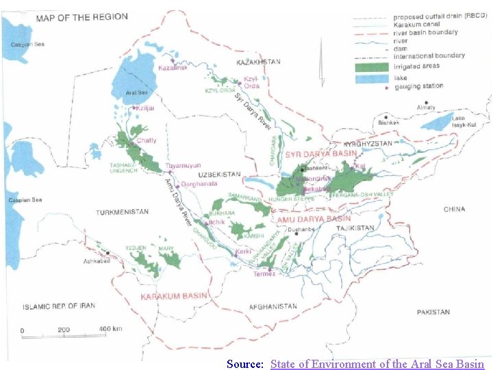 Source: State of Environment of the Aral Sea Basin 