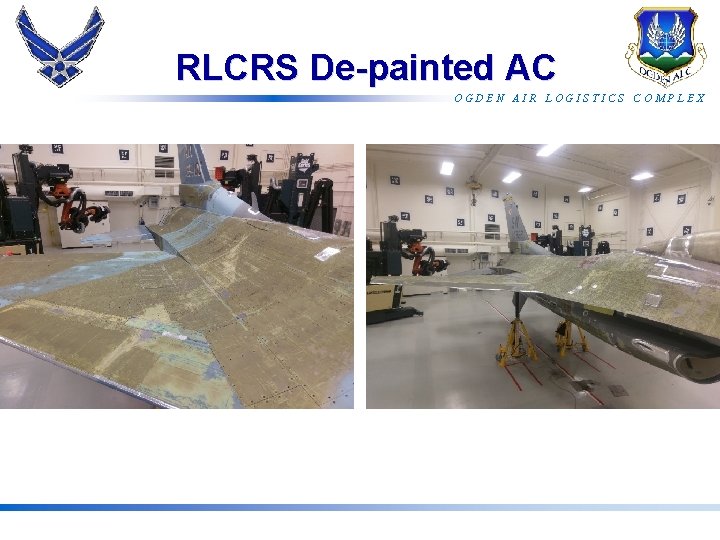 RLCRS De-painted AC OGDEN AIR LOGISTICS COMPLEX 