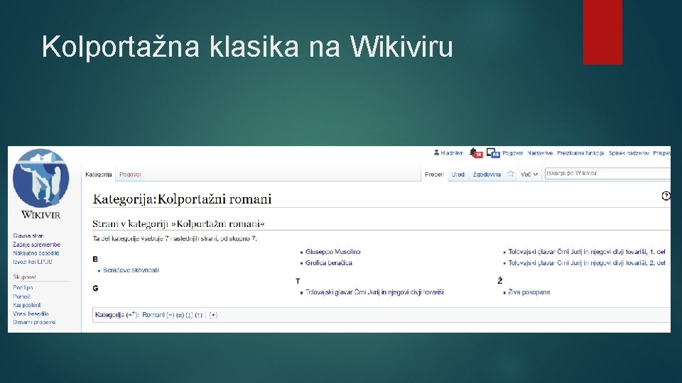 Kolportažna klasika na Wikiviru 