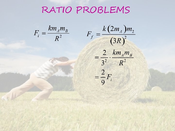 RATIO PROBLEMS 