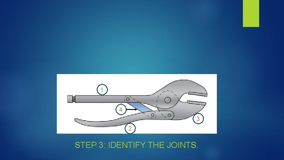 1 4 3 2 STEP 3: IDENTIFY THE JOINTS. 