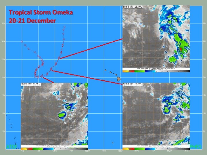 Tropical Storm Omeka 20 -21 December 