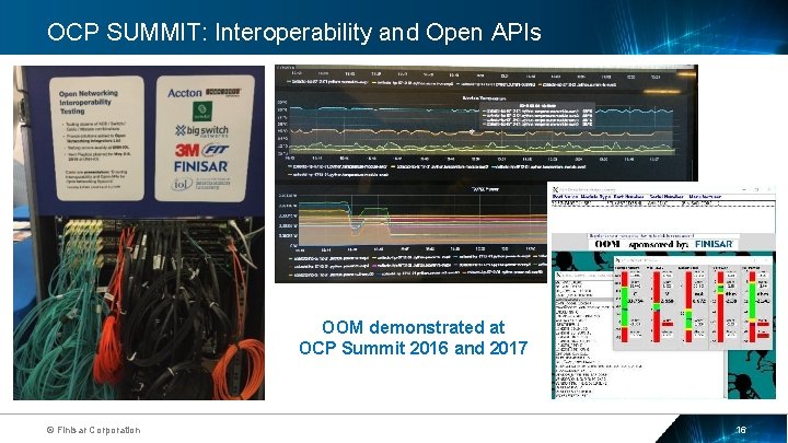 OCP SUMMIT: Interoperability and Open APIs Key Messages Message 1 u Message 2 u