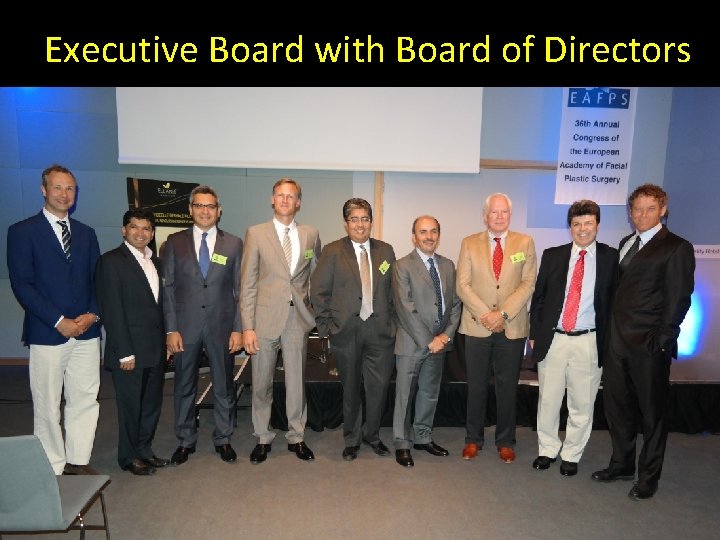 Executive Board with Board of Directors 